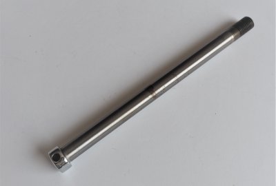 Ośka tylnego koła, 180 mm, chrom, Jawa 555