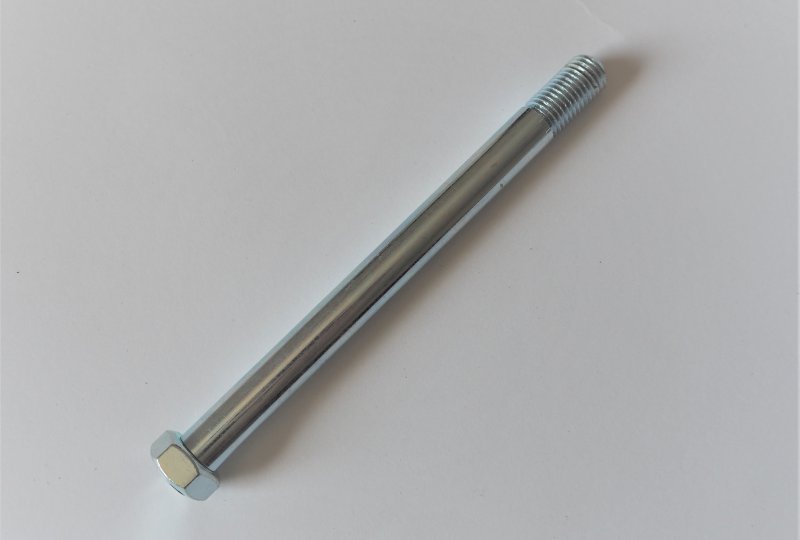 Ośka przedniego koła, M12 x 1,50 x 142 mm, ocynk, Jawa Babetta-photo1