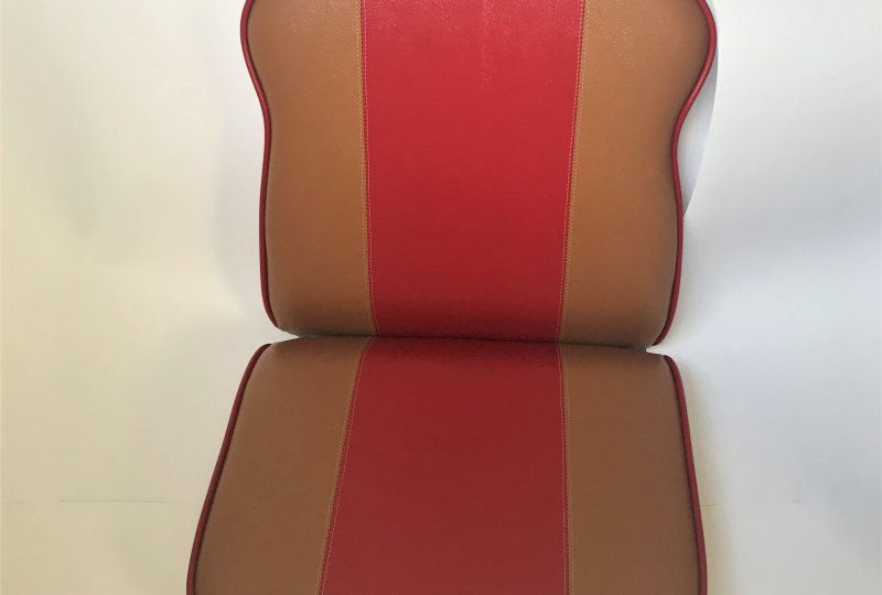 Siedzenie z oparciem - komplet, skóra ekologiczna, VELOREX 560/561-photo1