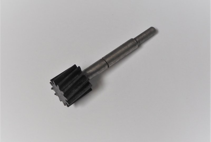 Zębatka napędu linki obrotomierza, 12 zębów, stal/plastik, Jawa 634-640-photo1