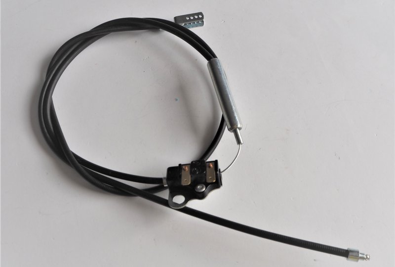 Linka hamulca z automatem stop, 49+80 cm, całkowica dł.147 cm, Jawa 634-photo1
