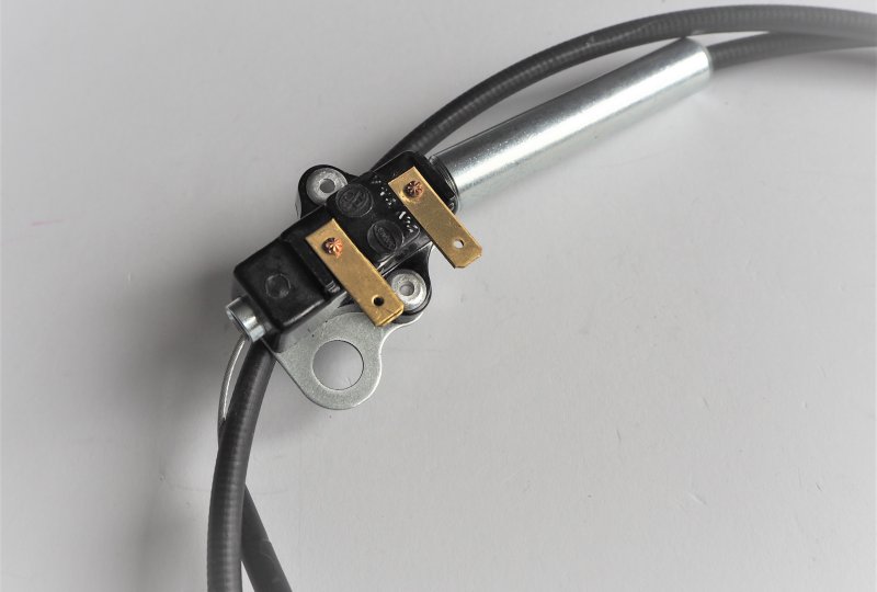 Linka hamulca z automatem stop, 94+38 cm, całkowica dł.147 cm, Jawa 638-639-photo2
