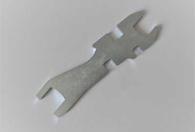 Klucz narzędziowy 17-19 mm, ocynk, Jawa, CZ
