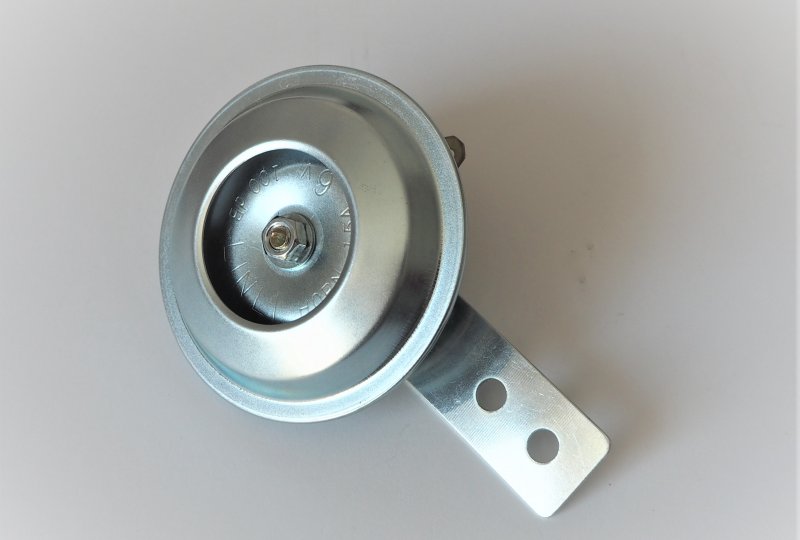 Klakson 6V, 70 mm, ocynk, Jawa, CZ-photo1
