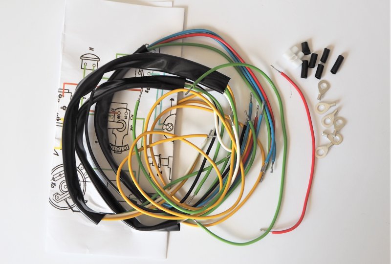 Instalacja elektryczna, Jawa 50 typ 555-photo1