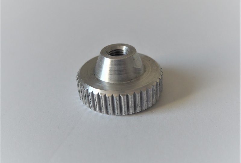 Nakrętka gaźnika, 2914, aluminium, Jawa 550, 555-photo1