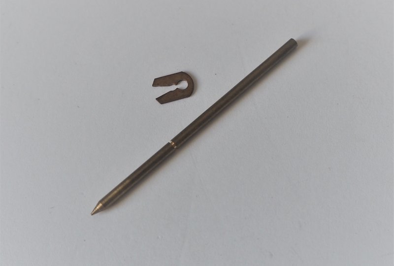 Igla pływaka gaźnika JIKOV 2916, 64 mm,  z zabezpieczeniem, Jawa 550, 555-photo1