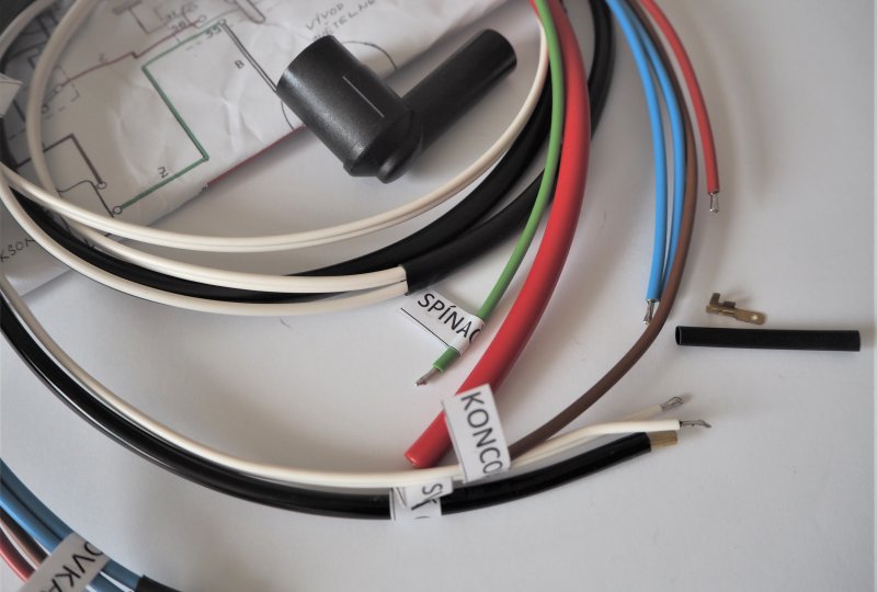 Instalacja elektryczna, Jawa 50 typ 551 Jawetta, Sport-photo2