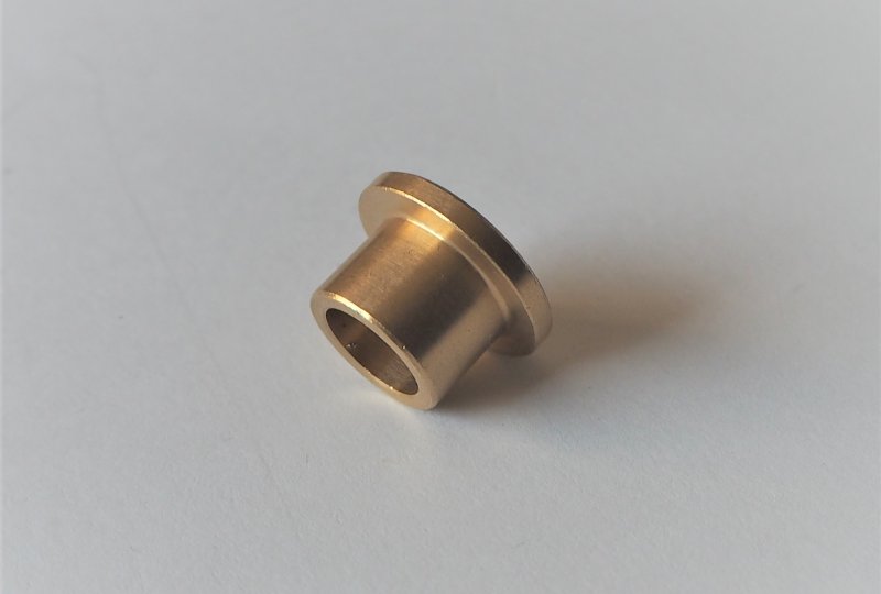 Tulejka stopki centralnej, otwór na śrubę 8 mm, Jawa 550, 555-photo2