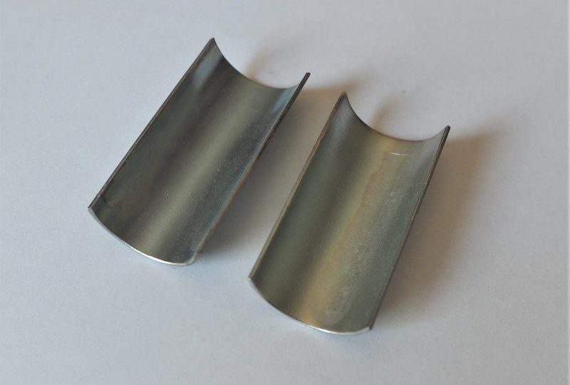 Wkładka uchwytu aluminiowego kierownicy, 2 sztuki, Jawa 05, 20, 550, 555-photo2