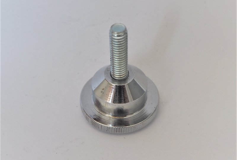 Śruba puszki bocznej, chrom, CZ 125 B, T-photo4