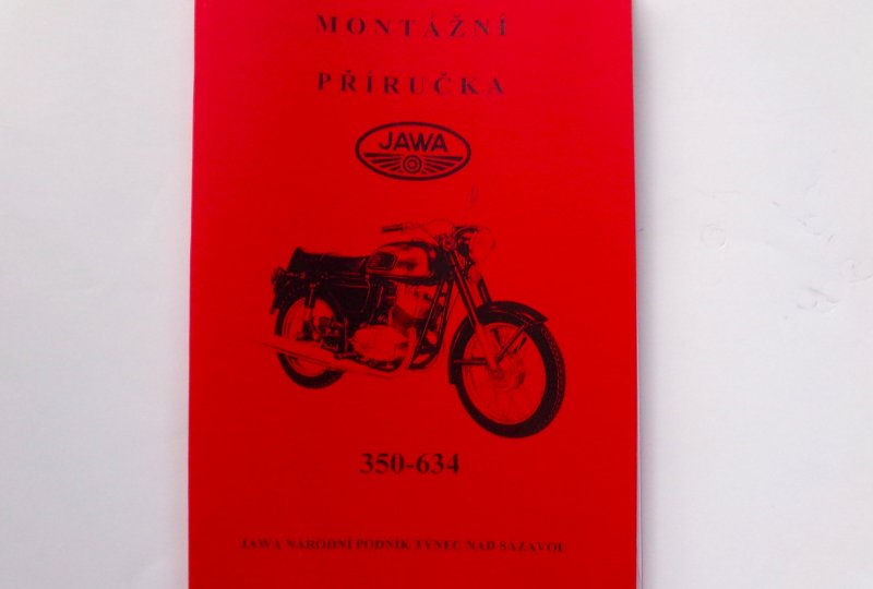 Podręcznik warsztatowy JAWA 350/634 - J.CZESKI format A4, 80 stron-photo1
