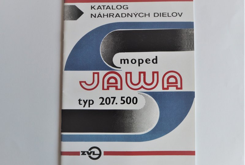 Katalog części zamiennych Jawa 50 typ 207.500 BABETTA - J.SŁOWACKI format A4, 31 stron-photo1