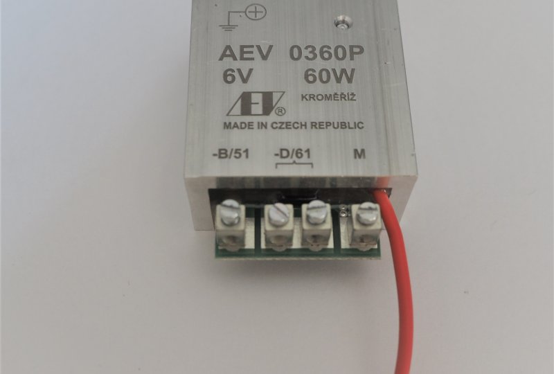Regulator elektroniczny 6V/60 W + pol AEV 0360P-photo3