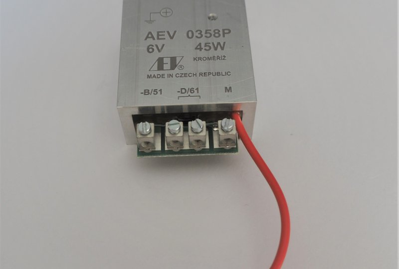Regulator elektroniczny 6V/45W + pol AEV 0358P-photo3