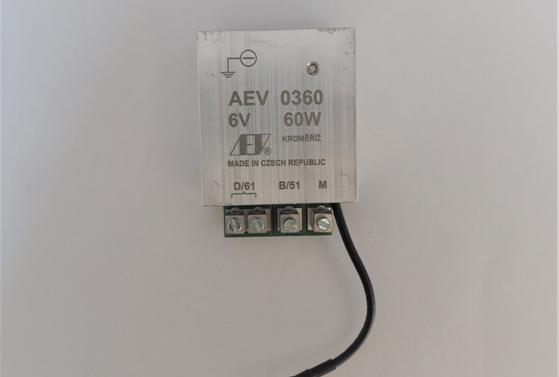 Regulator elektroniczny 6V/60 W - pol AEV 0360, Jawa 500 OHC-photo1