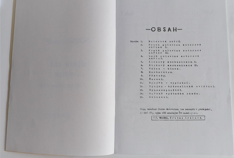 Katalog części zamiennych VELOREX 350 - 572/03 - J.CZESKI, format A4, 34 stron-photo2