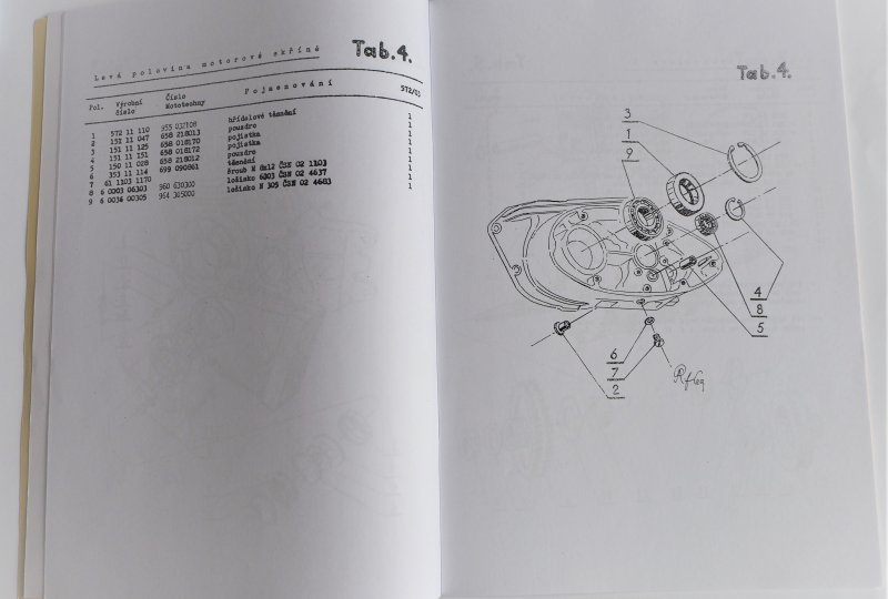 Katalog części zamiennych VELOREX 350 - 572/03 - J.CZESKI, format A4, 34 stron-photo3