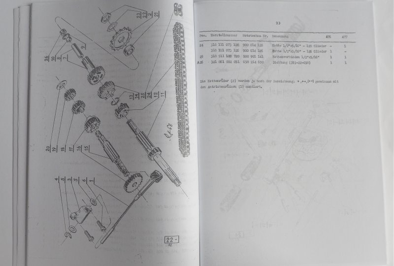 Katalog części zamiennych CZ 476/477  - J.NIEMIECKI, format A4, 90 stron-photo3