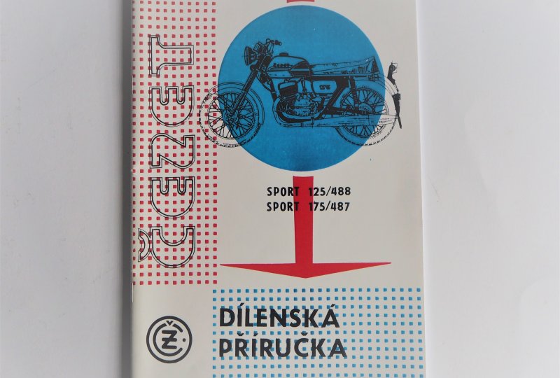 Podręcznik warsztatowy CZ SPORT 125/488, 175/487 - J.CZESKI, format A4, 54 stron-photo1
