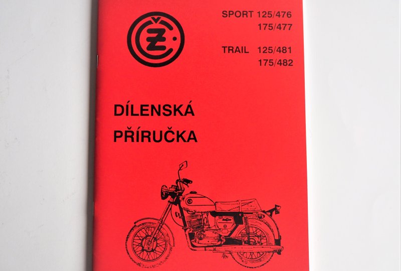 Podręcznik warsztatowy CZ 476-482 - J.CZESKI, format A4, 66 stron-photo1