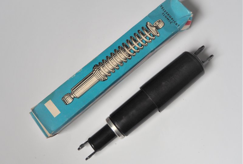 Tylny amortyzator, plastik, oryginał, Jawa, CZ 1956---photo1