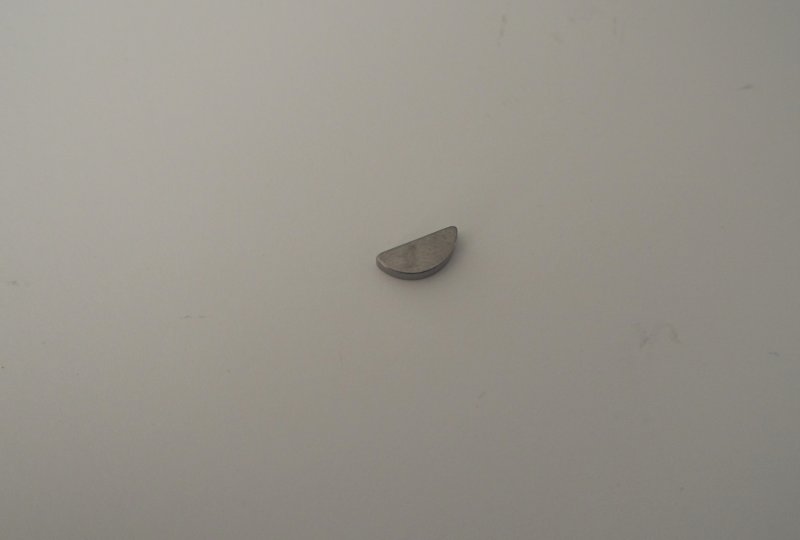 Klin na czop wału 3x5x12,5mm, CZ 125/150-photo1