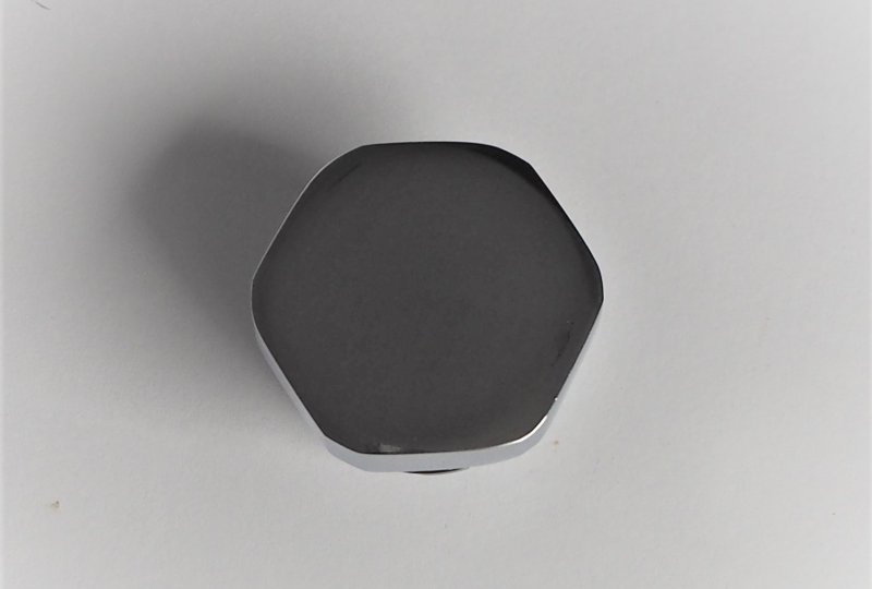 Śruba przedniego amortyzatora M32, chrom, Jawa 638, 640-photo2
