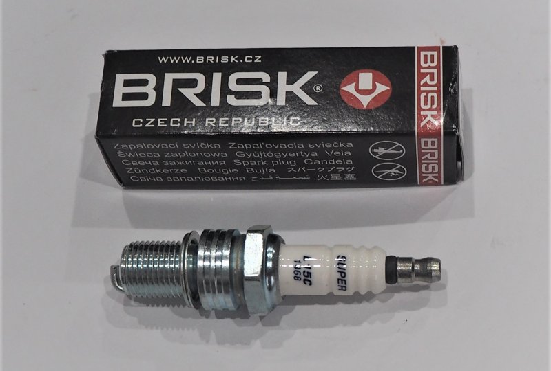 Świeca zapłonowa BRISK L15C, Jawa 500 OHC-photo5