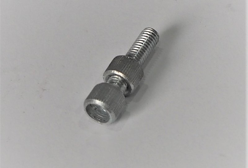 Śruba regulacji nastawu linki, ocynk, M6x25mm, Jawa, CZ-photo2