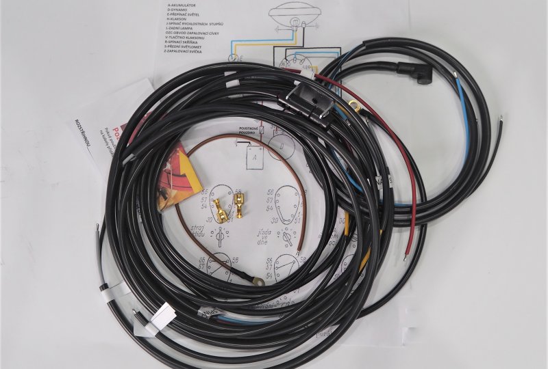 Instalacja elektryczna, Jawa 250 Perak FJ-photo1