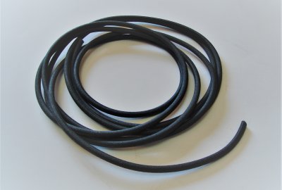 Kabel wysokiego napięcia, czarny, w oplocie, 1m, Jawa, CZ