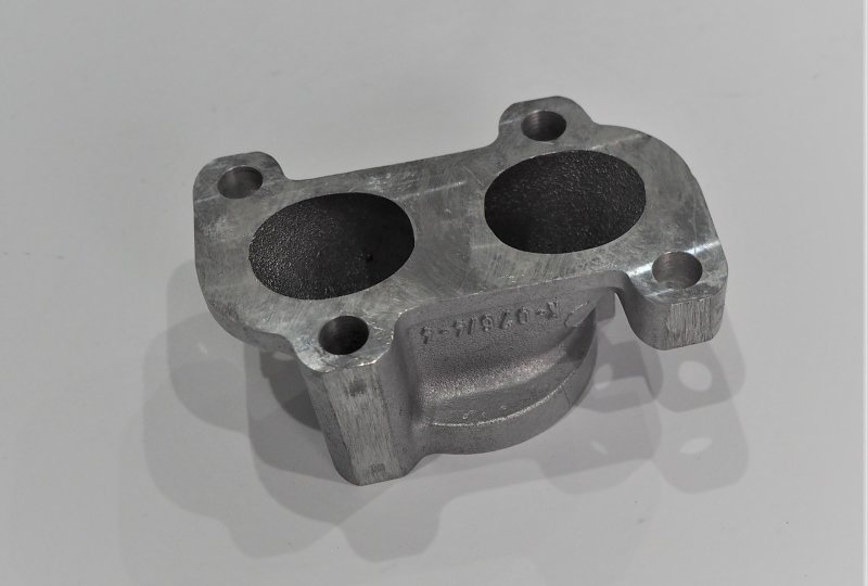 Króciec gaźnika, aluminium, Jawa 638-640-photo2