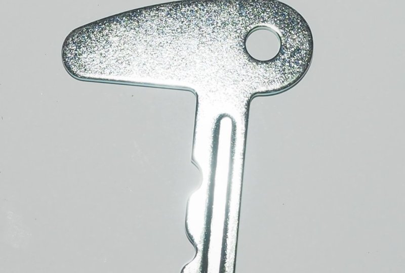Kluczyk stacyjki z amperomierzem, metalowy, Jawa, CZ-photo1