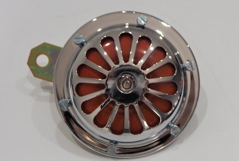 Klakson 12V, 100mm, Jawa Perak, Kyvacka, OHC-photo1