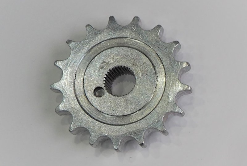 Zębatka napędu, 17 zębów, CZ 125/150 B, C, T-photo1