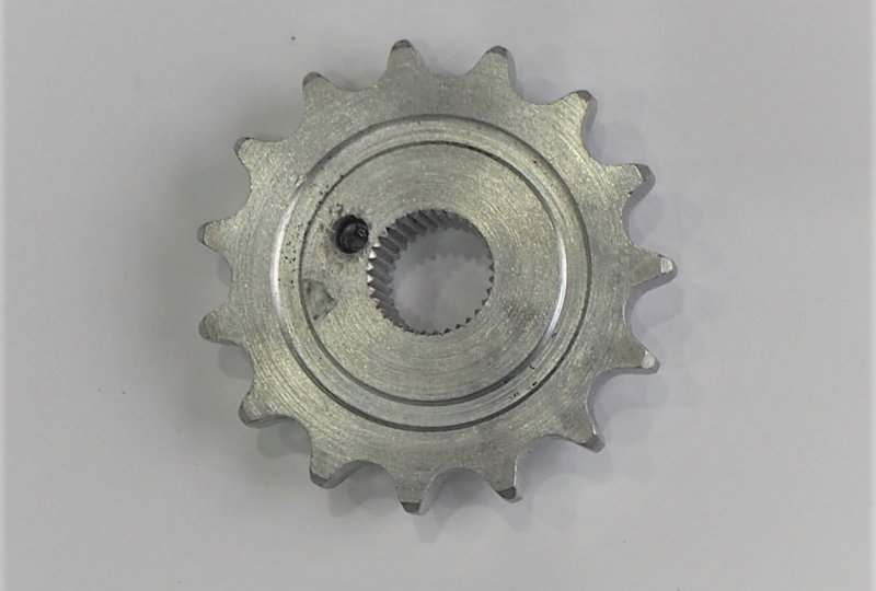 Zębatka napędu, 15 zębów, CZ 125/150 B, C, T-photo1
