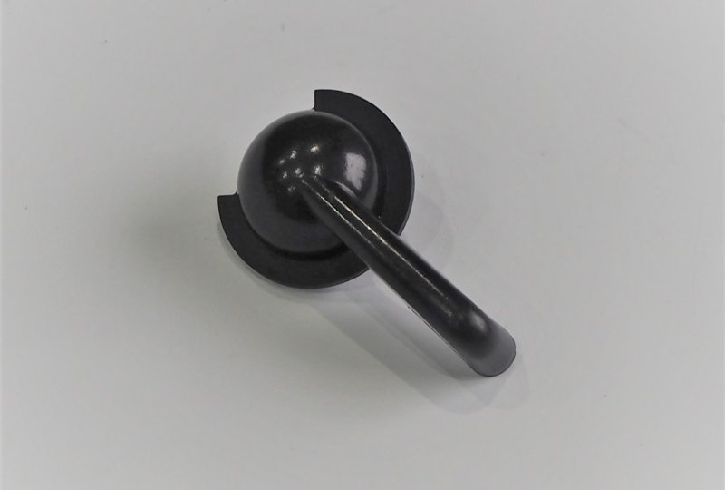 Dźwignia przełącznika przedniej lampy, plastik, CZ 125/150 B, T, C-photo1