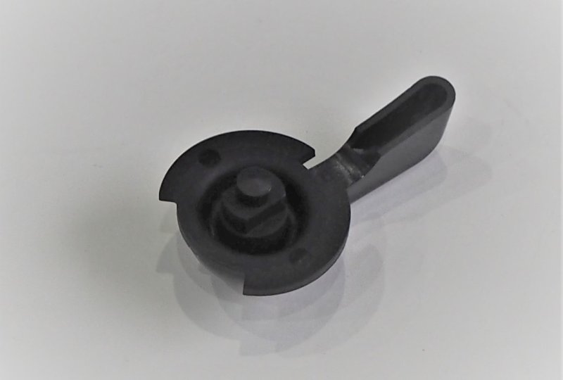 Dźwignia przełącznika przedniej lampy, plastik, CZ 125/150 B, T, C-photo4
