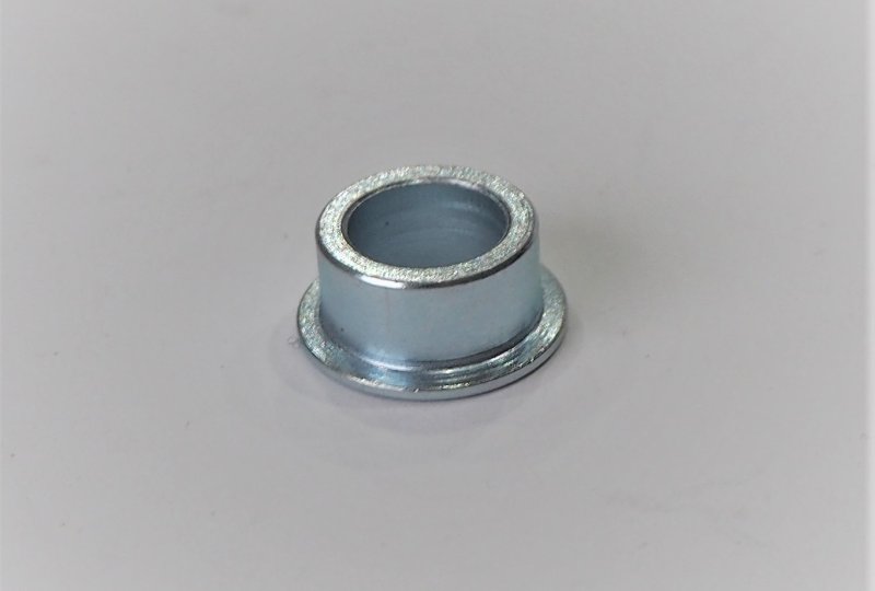 Wkładka wspornika przedniego błotnika, 15x12x7mm, otwór 8mm, ocynk, Jawa 639, 640-photo2