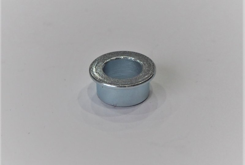 Wkładka wspornika przedniego błotnika, 15x12x7mm, otwór 8mm, ocynk, Jawa 639, 640-photo1