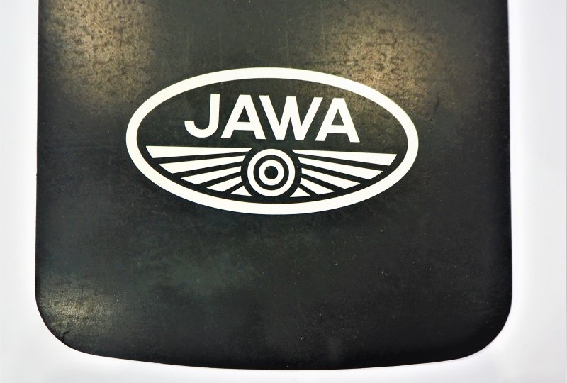 Chlapacz błotnika z białym logo JAWA-photo2