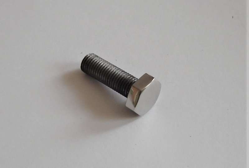 Śruba M8/1x25, na klucz 14mm, nierdzewna, polerowana, Jawa Perak-photo1