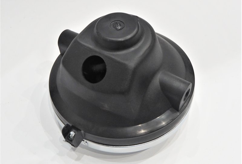 Lampa przednia, halogen H4, chromowana ramka, Jawa 638 - 640-photo4