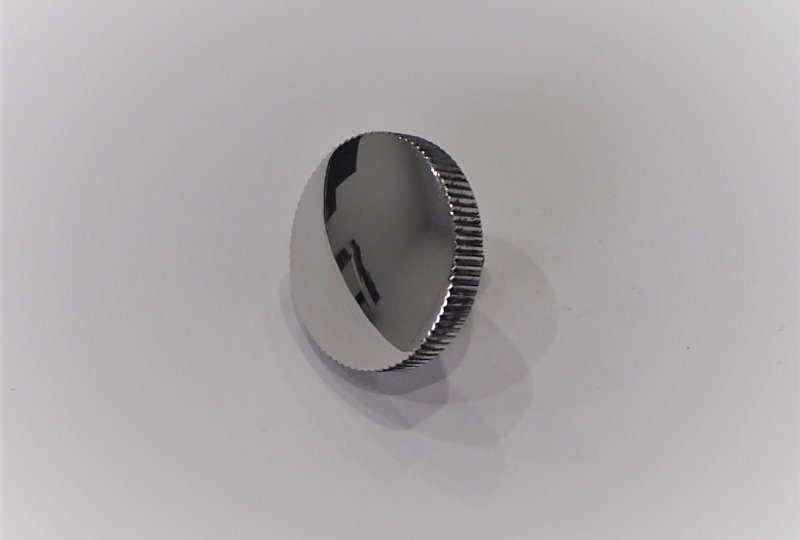 Śruba ramki lampy przedniej, aluminium/polerowane, Jawa 1956-----photo1