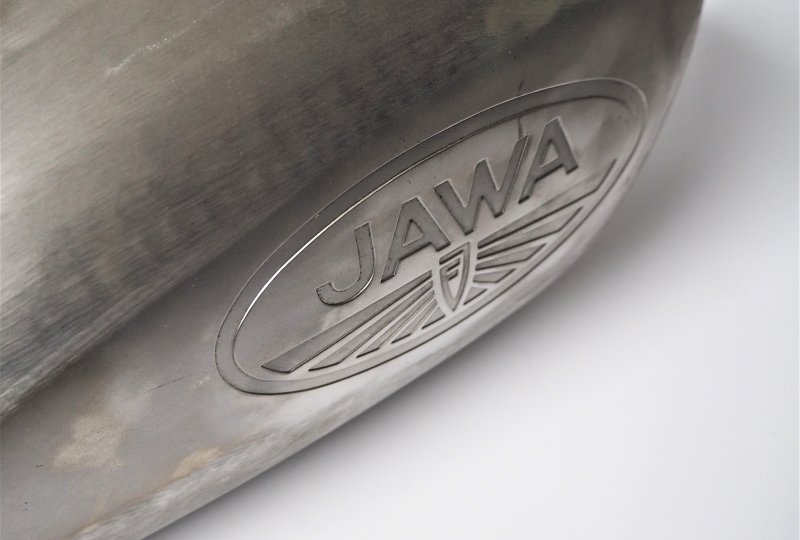 Zbiornik paliwa, owalny znak Jawa FJ, Jawa 350 OHV-photo6