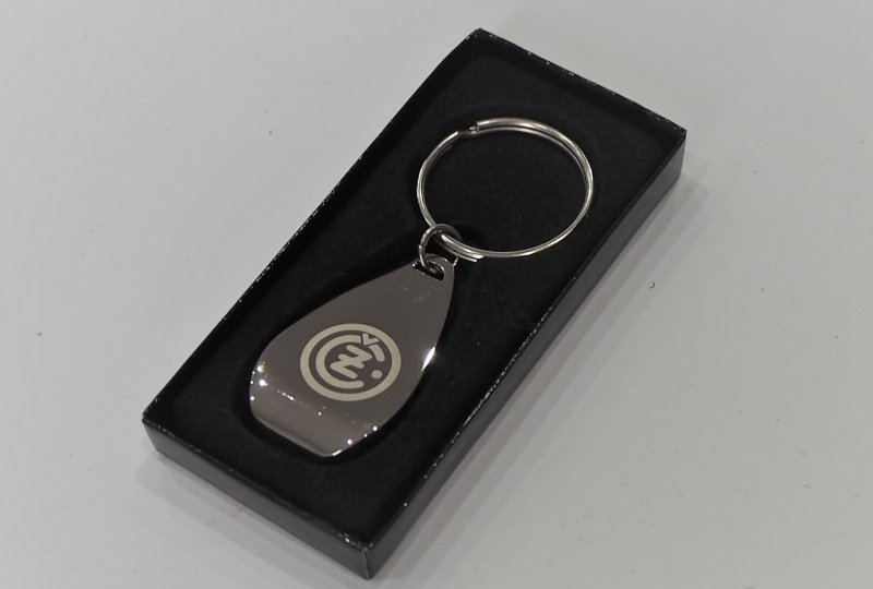 Breloczek, chrom, logo CZ-photo1