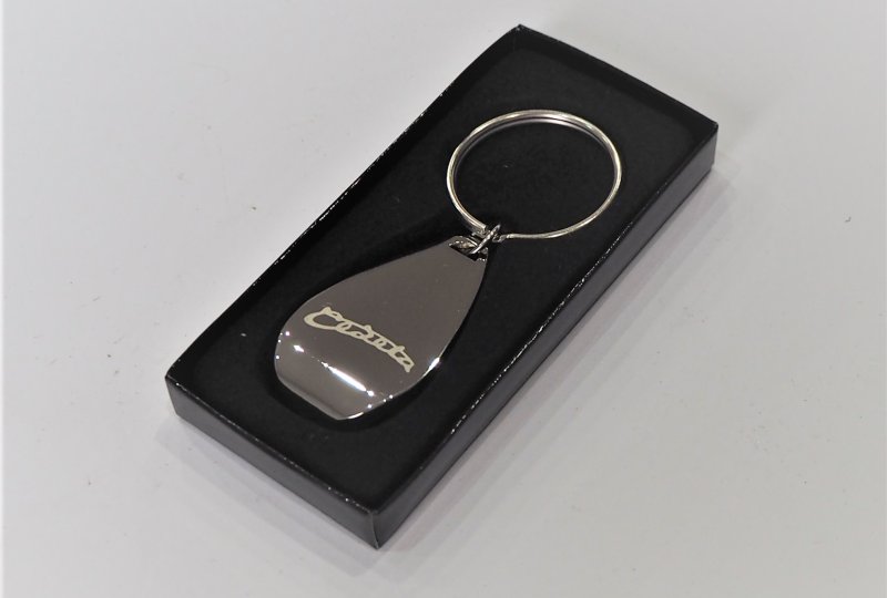 Breloczek, chrom, logo Cezeta-photo1