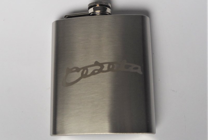 Piersiówka, 200 ml, stal nierdzewna, logo Cezeta-photo4