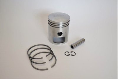 Tłok 65.50mm + pierścień + sworzeń 15mm, Jawa 250 Perak, Kyvacka
